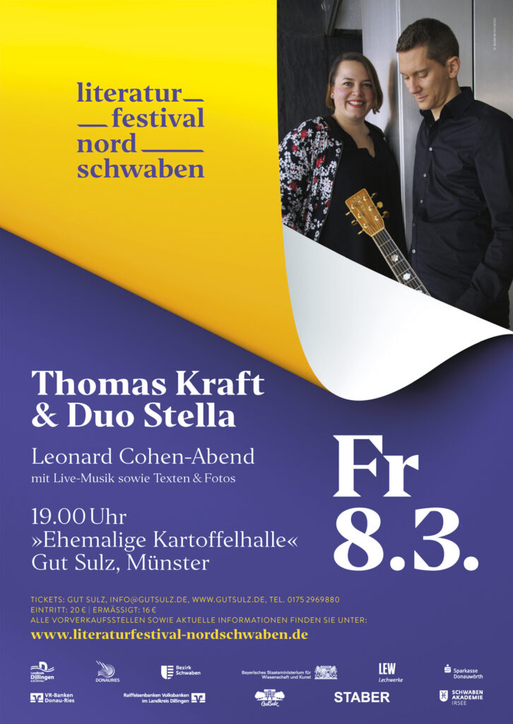 Plakat Literaturfestival Gut Sulz